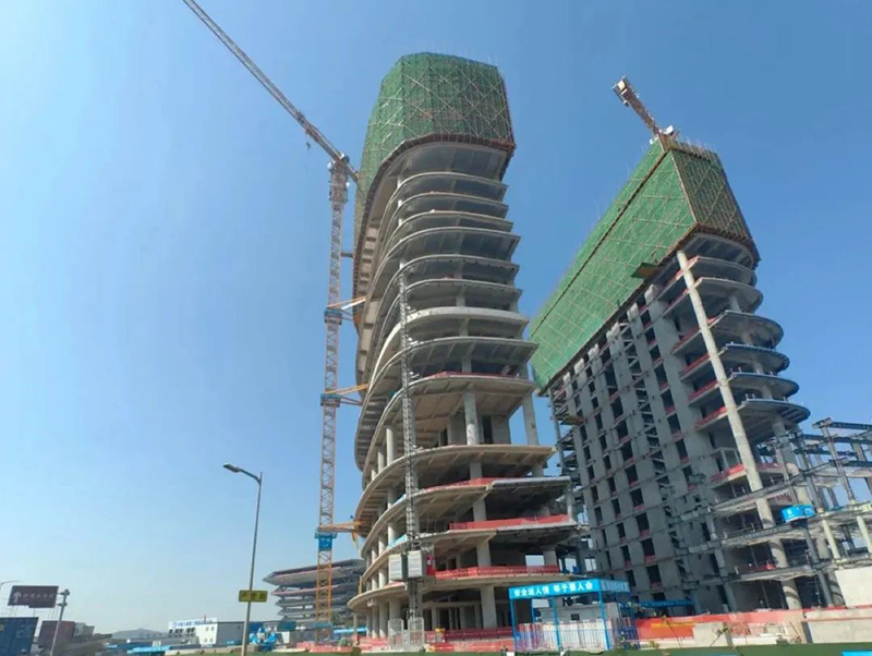 深圳前海一丹中心項目即將封頂
