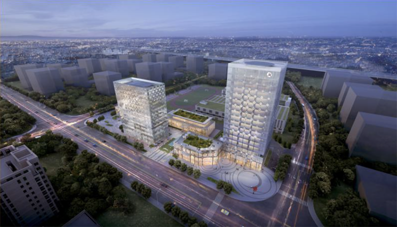 圓通國(guó)際金融和科技總部項(xiàng)目，預(yù)計(jì)9月竣工