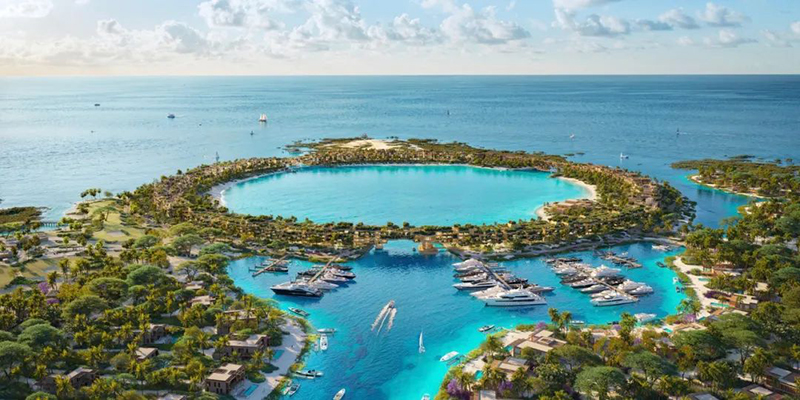 Foster + Partners公布紅海“永恒花園” 拉赫克島設(shè)計(jì)方案